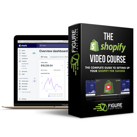 7 Figure Fast Track - Shopify Course - 47 Lessons